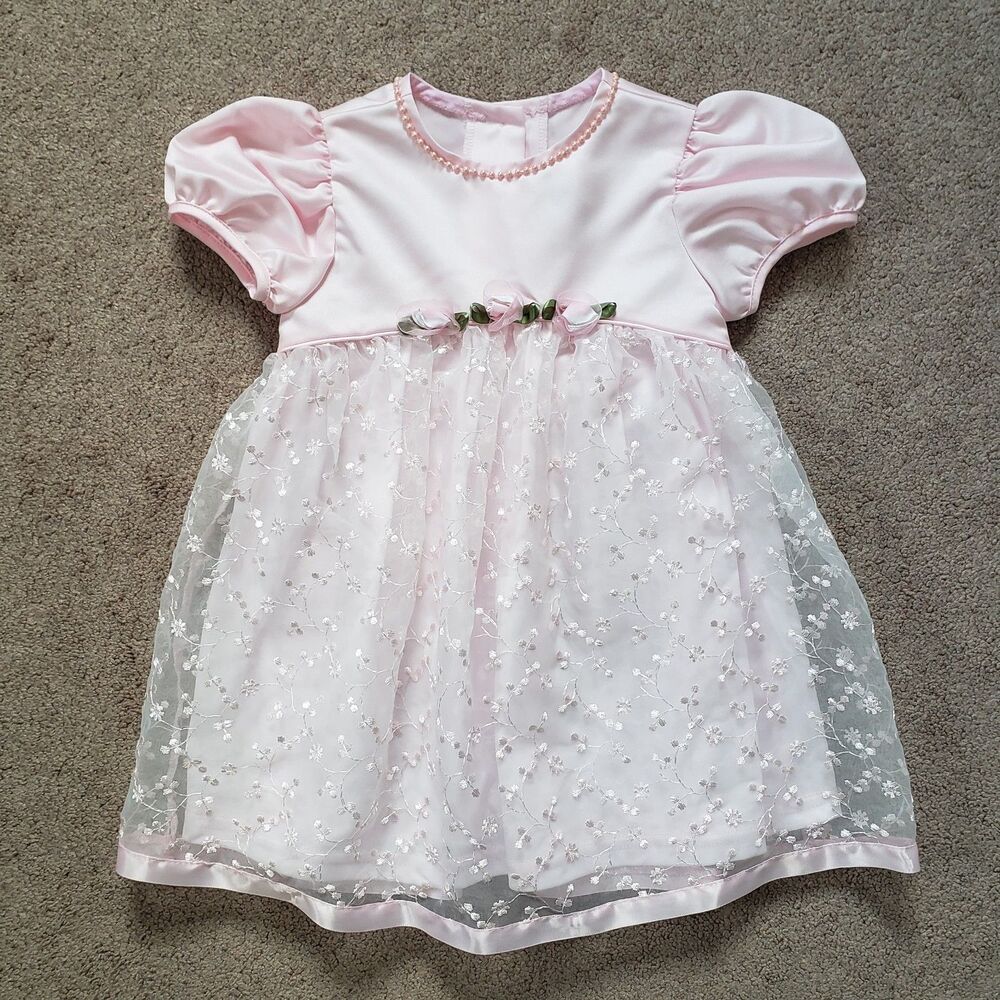 Lot Of 10 Toddler Girls Dresses Siz 2t/3t  Various Brands Princess Formal Floral - Picture 7 of 16